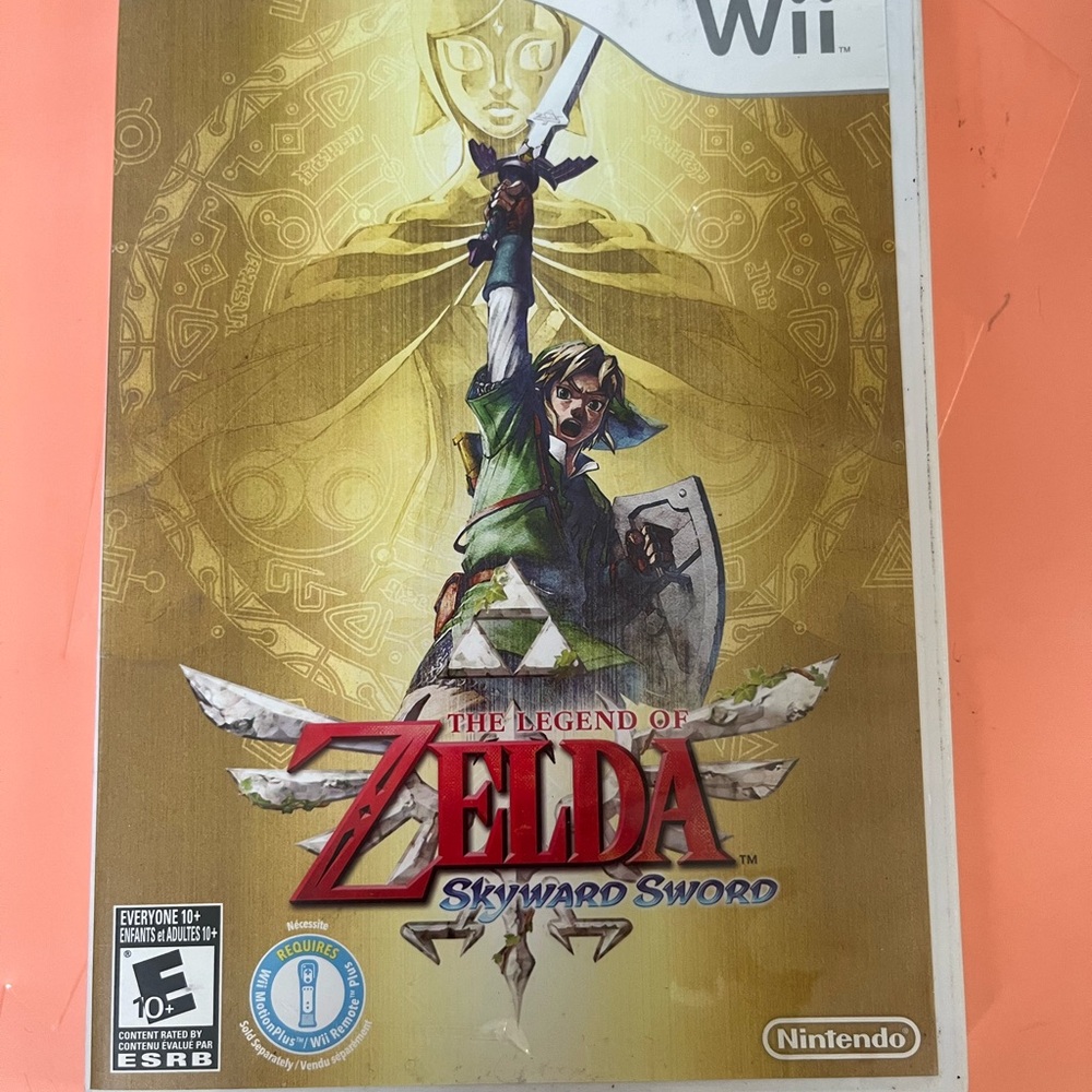 Nintendo The Legend of Zelda: Skyward Sword for Wii - Gold and Green